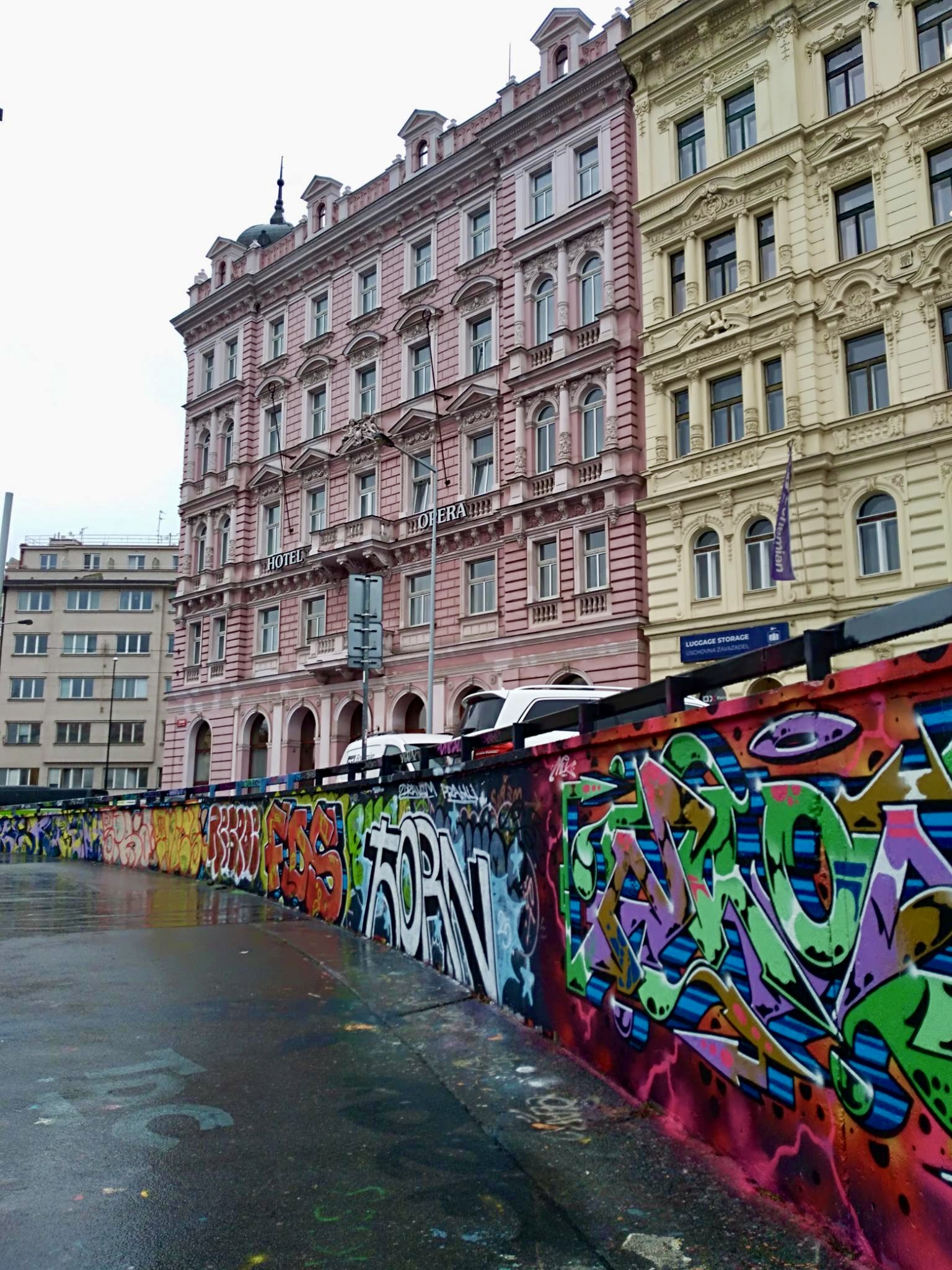 Těšnov Graffiti Hall